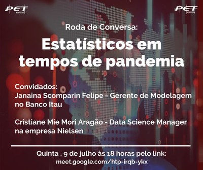 Roda de Conversa: Estatísticos em tempos de pandemia